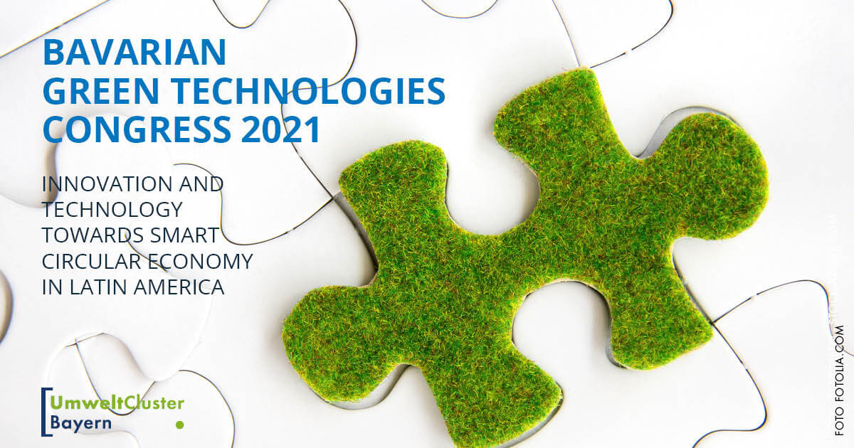Umweltcluster Bayern ist Kooperationspartner beim Bavarian Green Technologies Congress