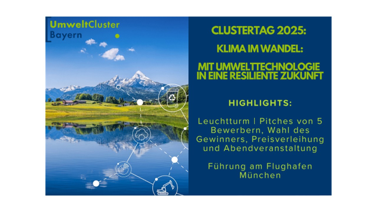 Save-the-date: Clustertag 2025 - Klimaresilienz