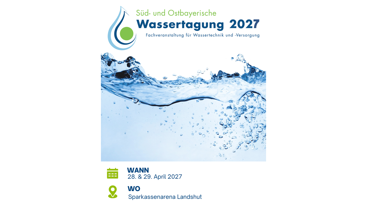 9. Süd- und Ostbayerische Wassertagung 2027