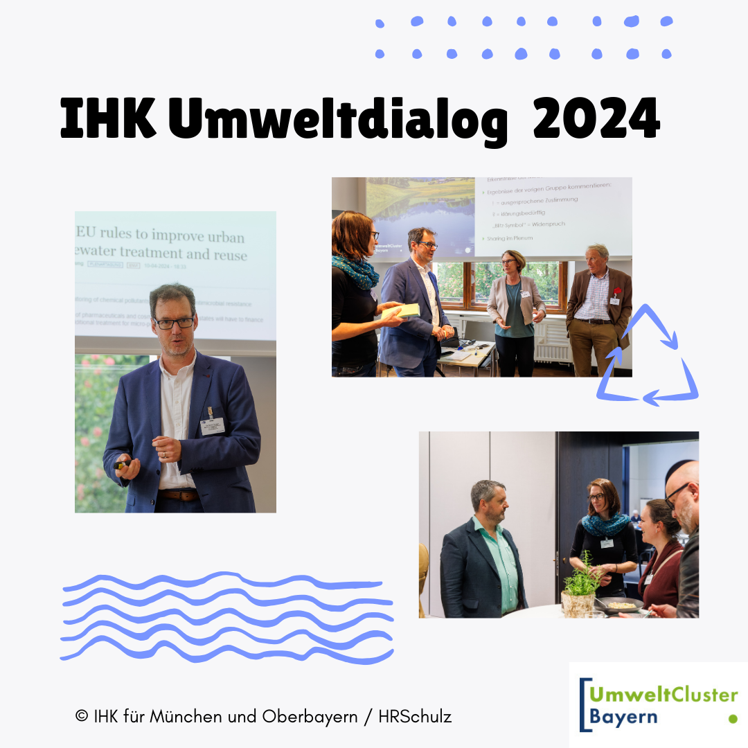 Rückblick: UCB moderiert spannenden Wasser-Workshop bei  IHK-Umweltdialog 2024