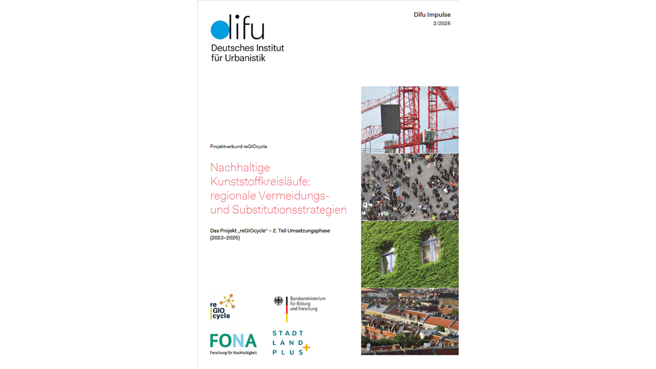 reGIOcycle-Publikationen online!