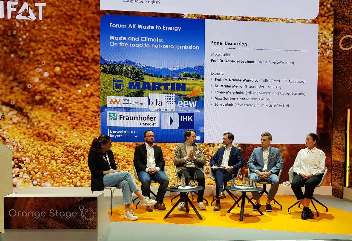IFAT Forum auf der Orange Stage
