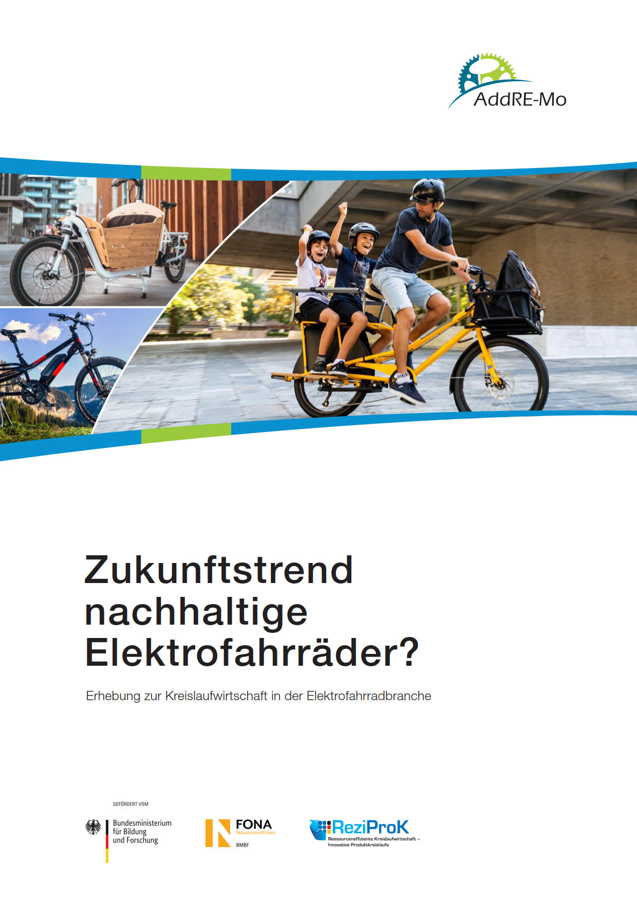 2020 UCB AddRe Mo Studie Zukunftstrend nachhaltige Elektrofahrräder