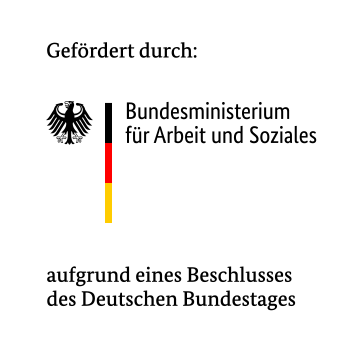 Logo Förderung Bundesarbeitsministerium